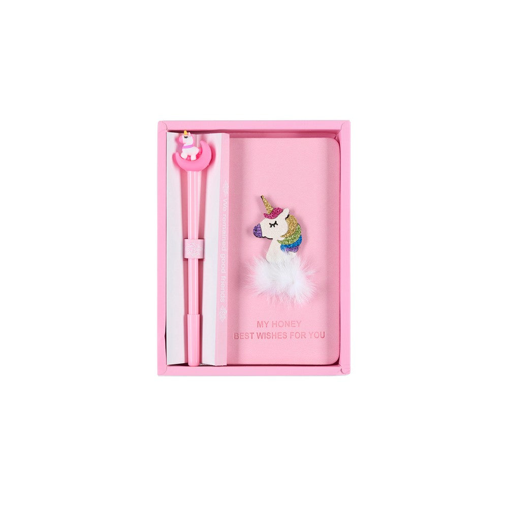 Equipage - Carnet avec stylo licorne
