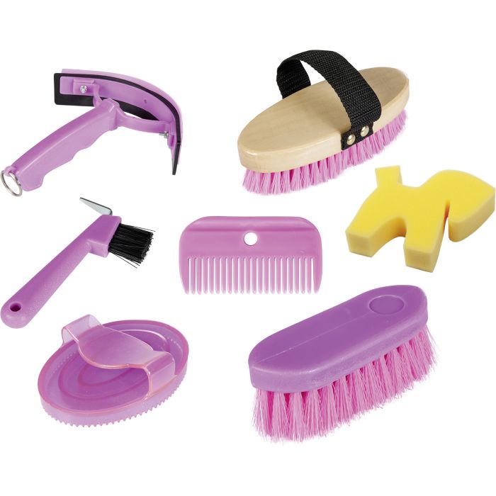 HKM - Set de pansage -Light- set de 6 pièces