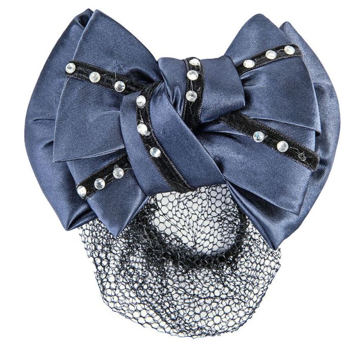 HKM - Résille de chignon avec strass / barette