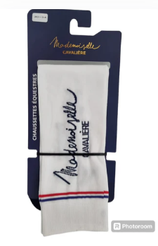 Mademoiselle Cavalière - Chaussettes équitation So Chic -