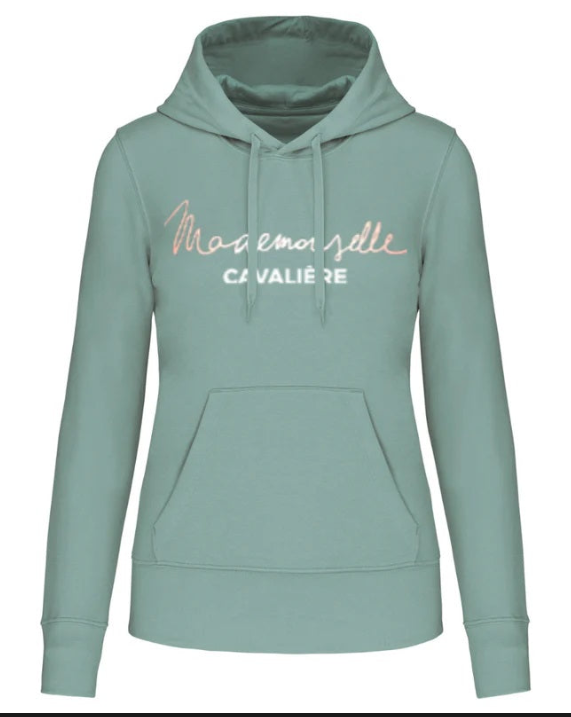 Mademoiselle Cavalière - Sweat à Capuche Femme