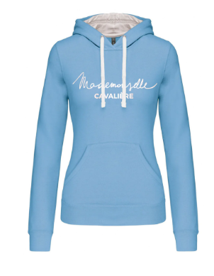 Mademoiselle Cavalière - Sweat à Capuche Femme