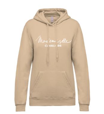 Mademoiselle Cavalière - Sweat à Capuche Femme