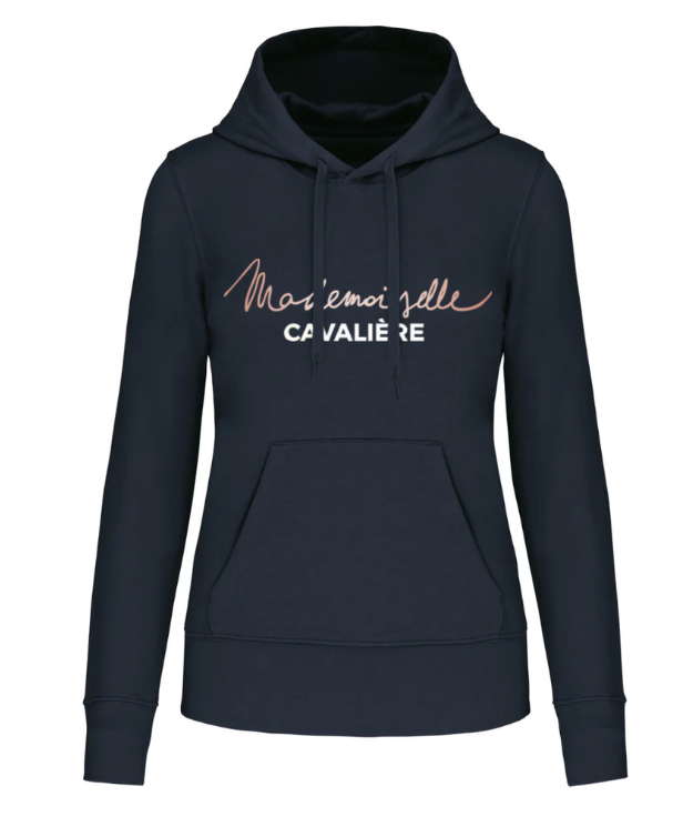 Mademoiselle Cavalière - Sweat à Capuche Femme