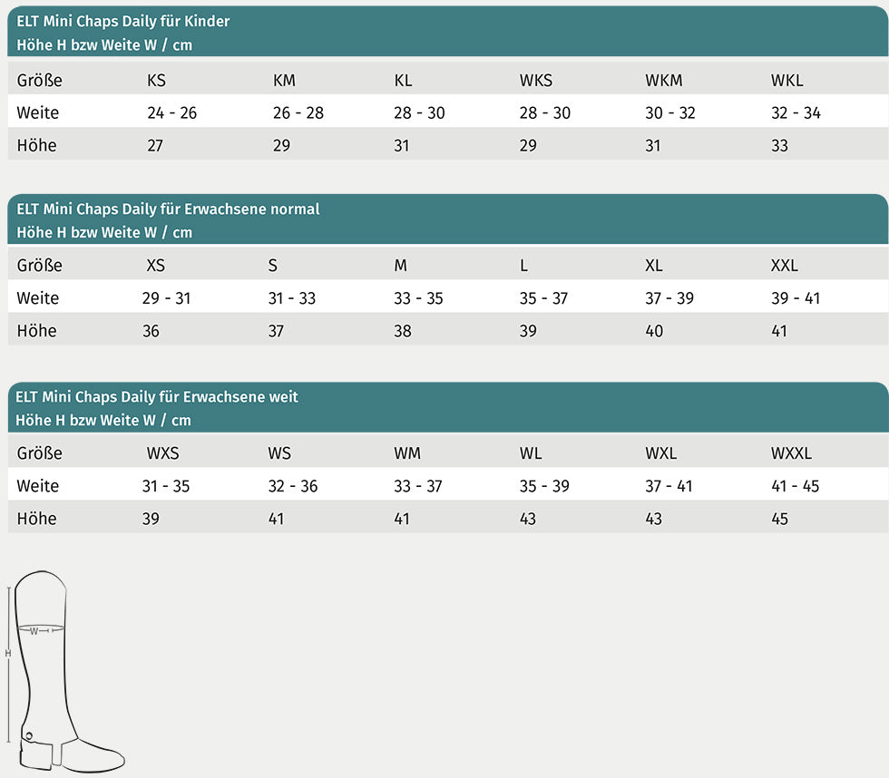 Waldhausen - Mini-chaps Dayli