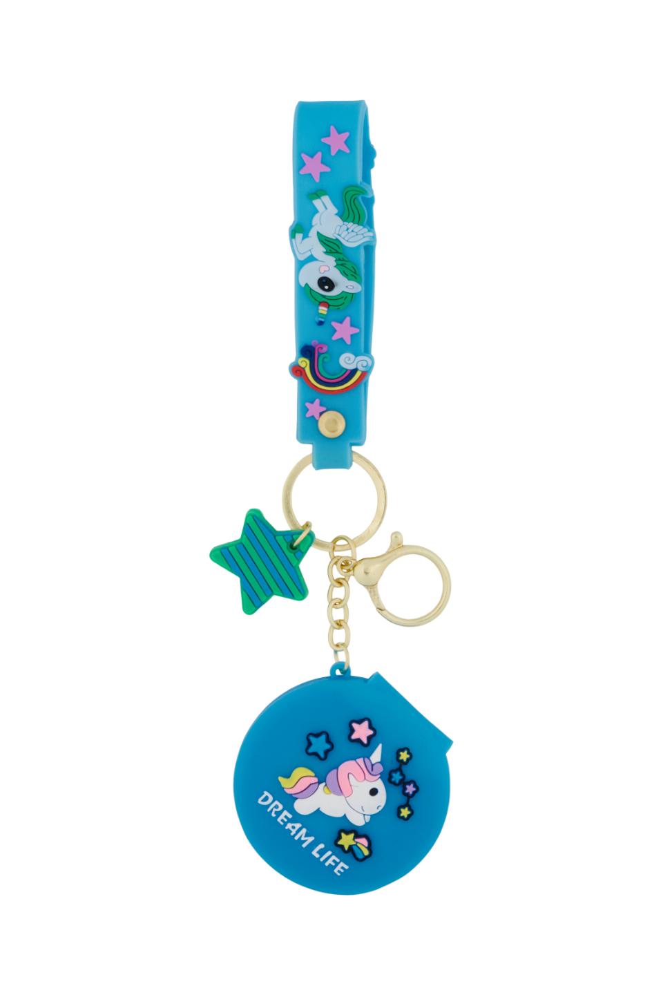 Equipage - Porte-clés licorne avec miroir