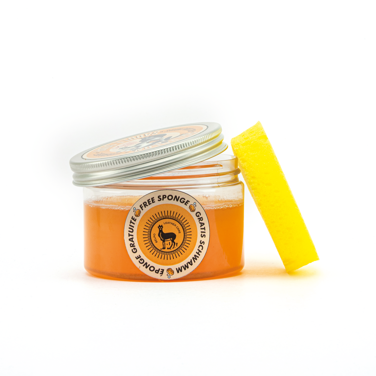 Belpo Saddle soap 200ml + Eponge