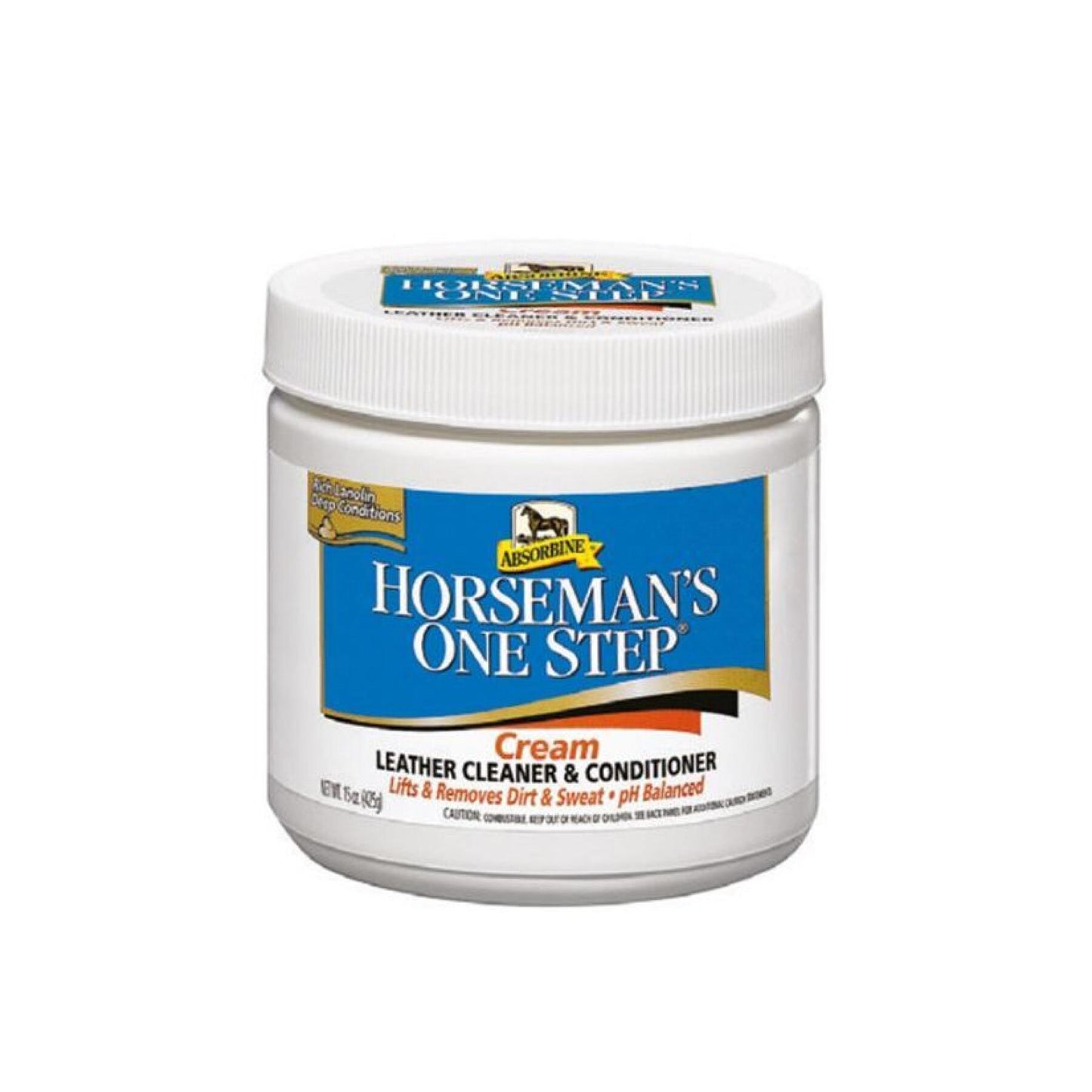 Absorbine - Crème pour cuir Horseman's One Step