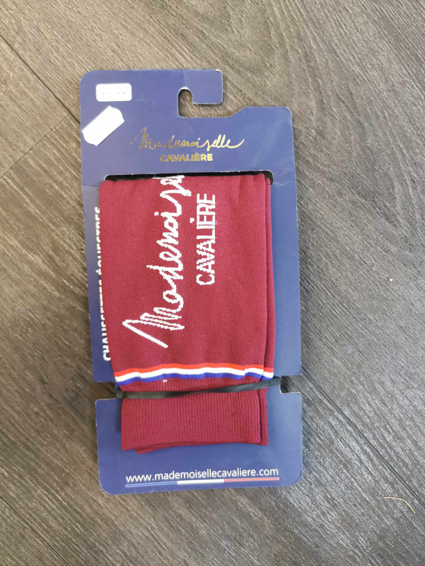 Mademoiselle Cavalière - Chaussettes équitation So Chic -