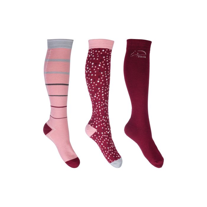 HKM - Chaussettes Miami lot de 3 paires