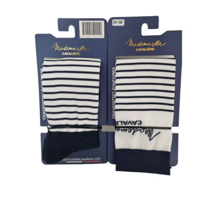 Mademoiselle Cavalière - Chaussettes équitation So Chic -