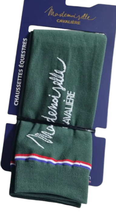Mademoiselle Cavalière - Chaussettes équitation So Chic -