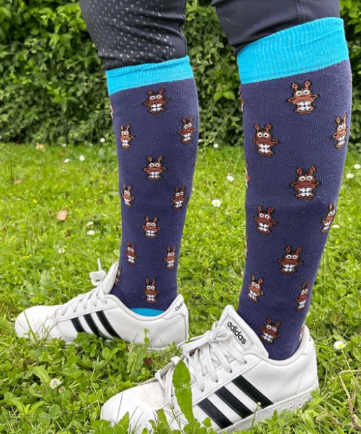 Les Quetons - Chaussettes d'équitation fun Kozy Socks