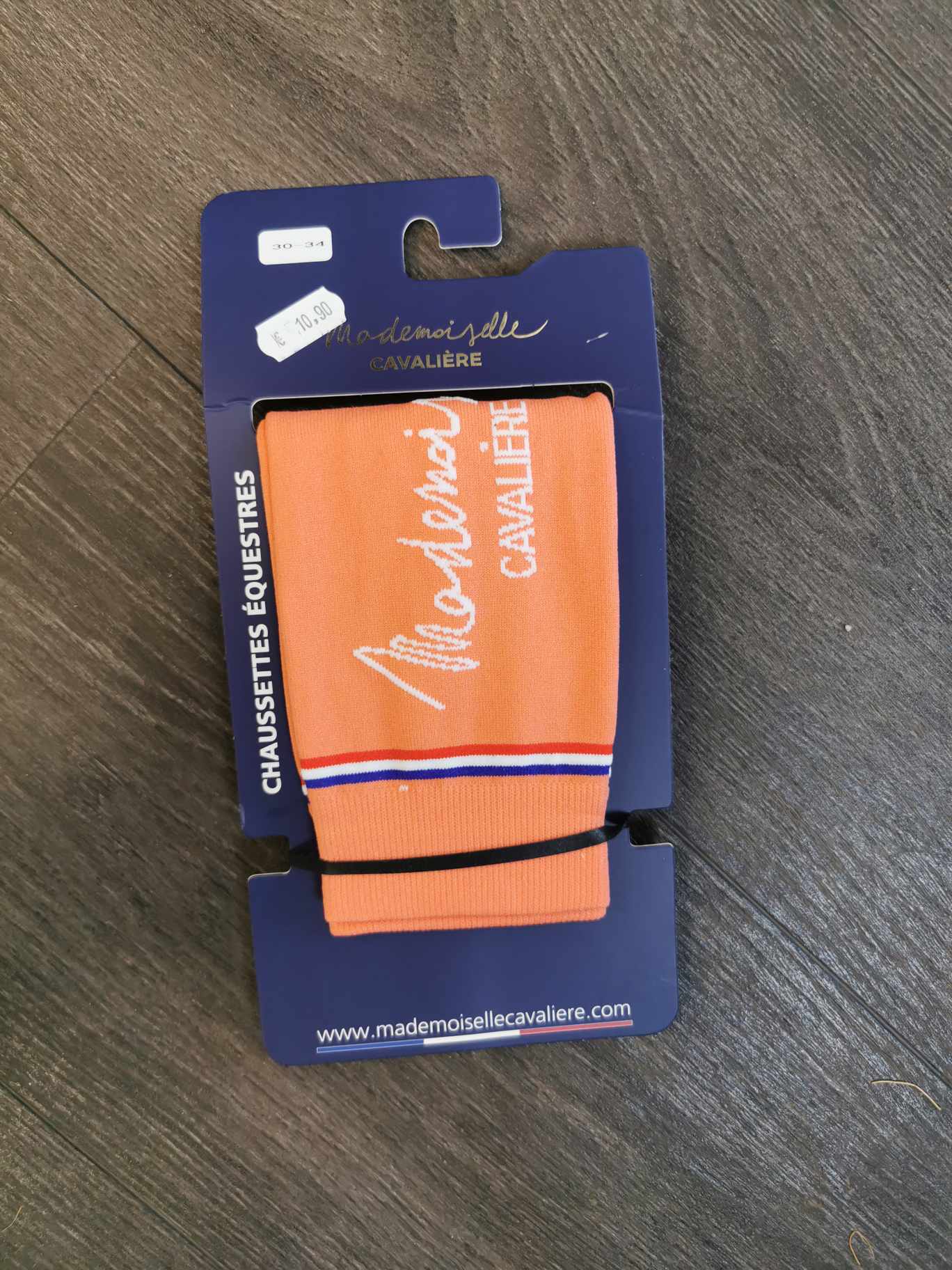 Mademoiselle Cavalière - Chaussettes équitation So Chic -