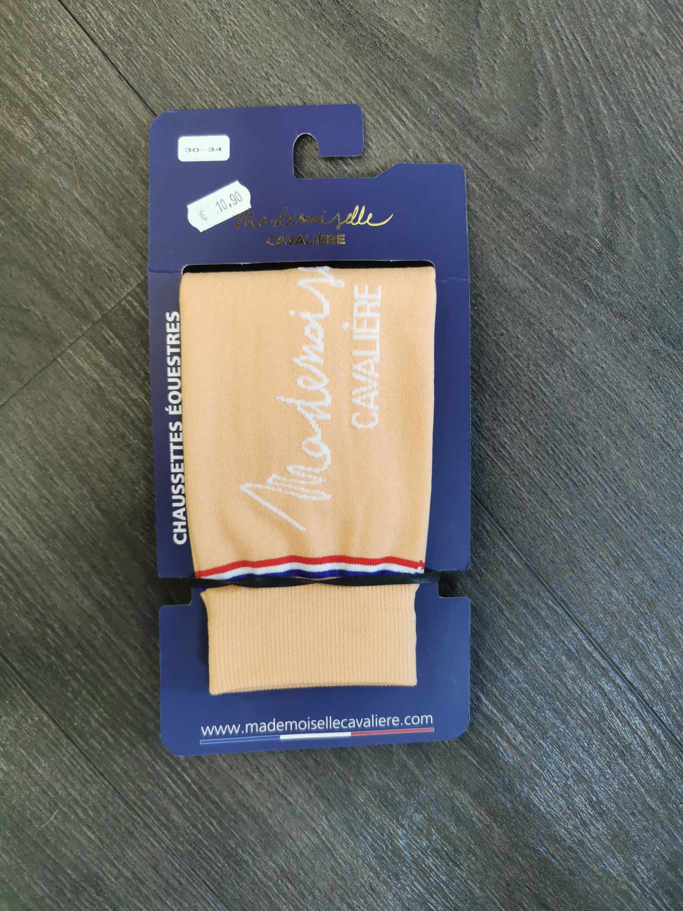 Mademoiselle Cavalière - Chaussettes équitation So Chic -