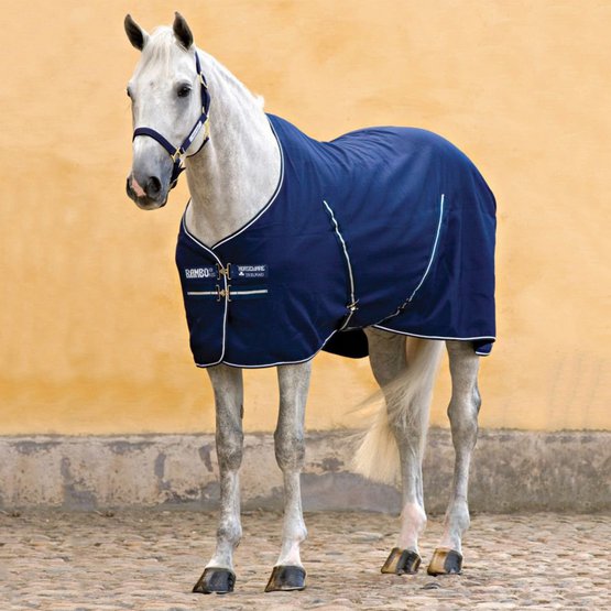 Horseware - Rambo Stable Sheet Navy/Navy