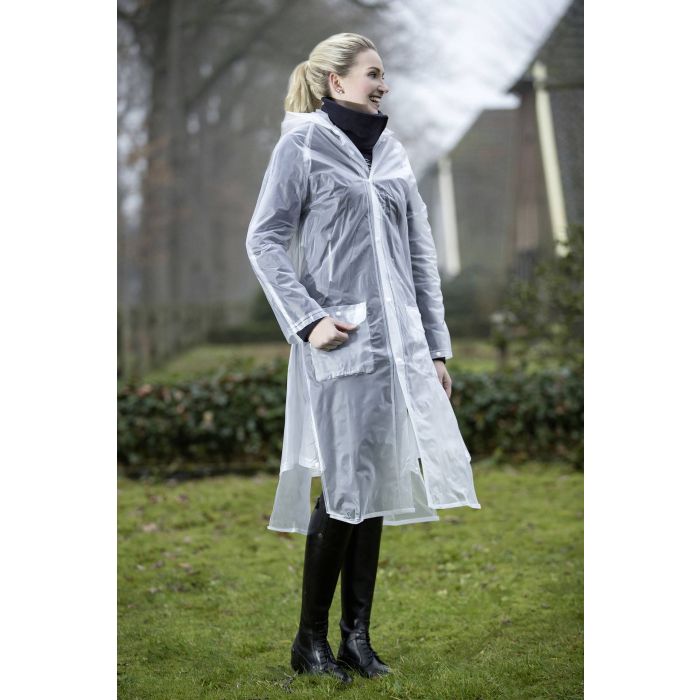 HKM - Imperméable, transparent avec fente de dos