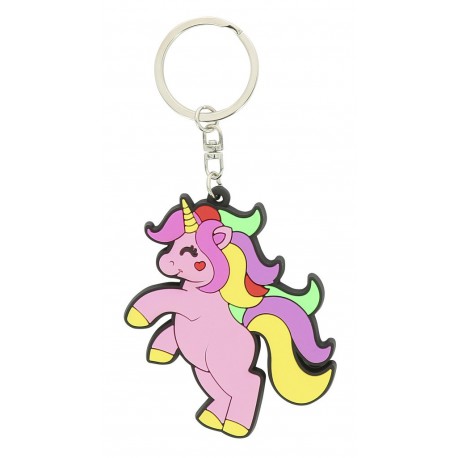 EQUI-KIDS - Porte-clés "Licorne" en silicone