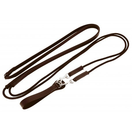 Norton - Rênes allemande PRO - Cuir/corde