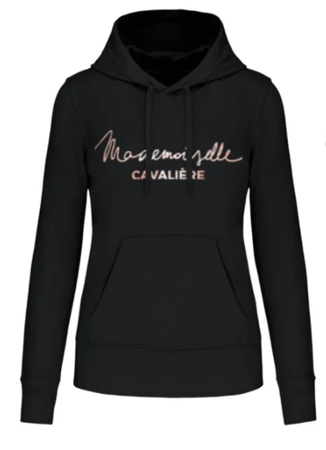 Mademoiselle Cavalière - Sweat à Capuche Femme