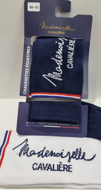 Mademoiselle Cavalière - Chaussettes HIVER MC pack de 2