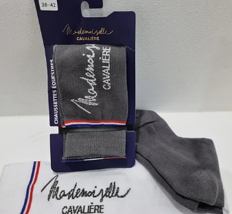 Mademoiselle Cavalière - Chaussettes HIVER MC pack de 2