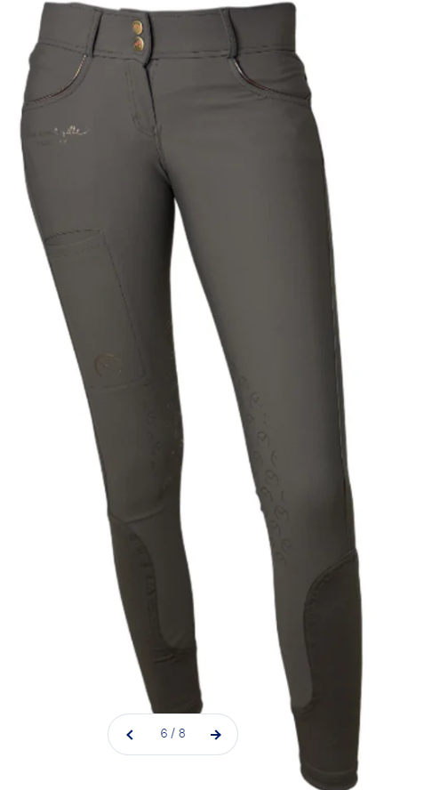 Mademoiselle Cavalière - Pantalon MC Chic Charcoal