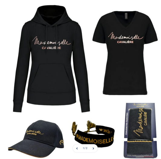 Mademoiselle Cavalière - Pack série Gold Black