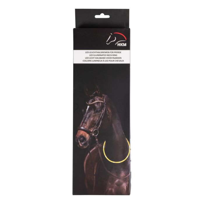 HKM - Collier lumineux pour chevaux LED