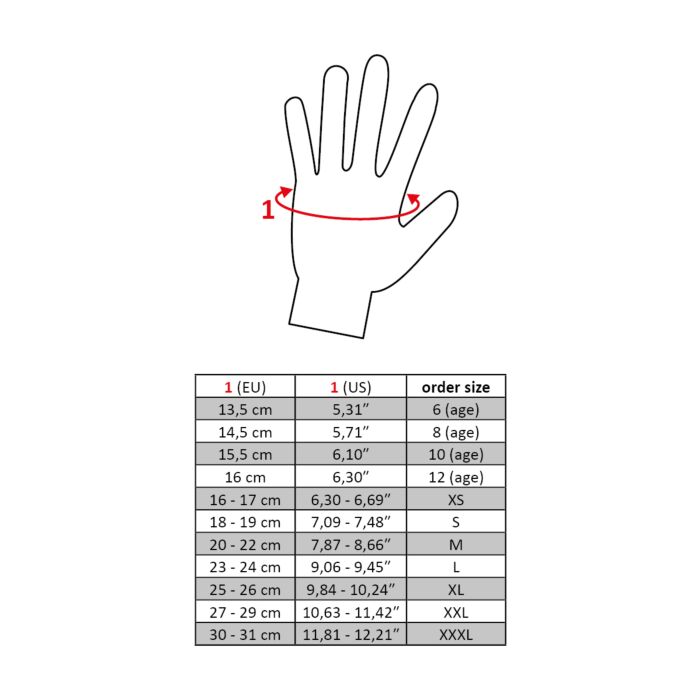 HKM - Gants Polar rembourré en polaire