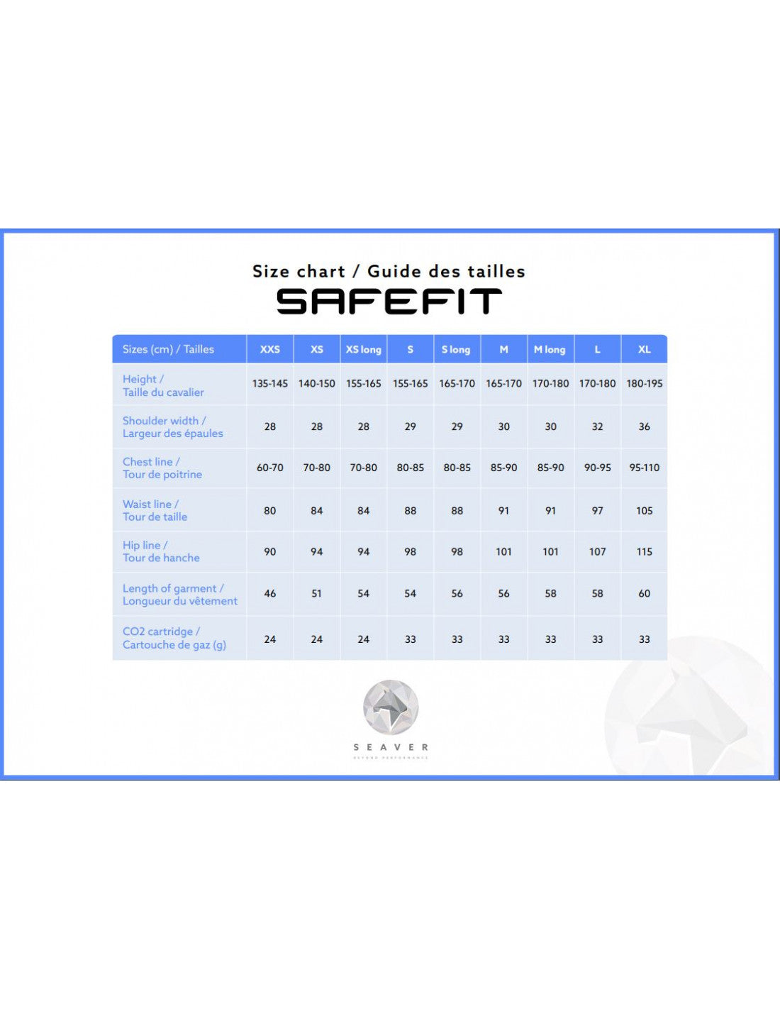 Seaver  - Gilet Airbag Safe Fit