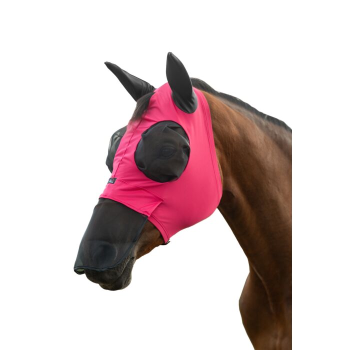 HKM - Masque anti-mouches -Elastic avec protection naseau