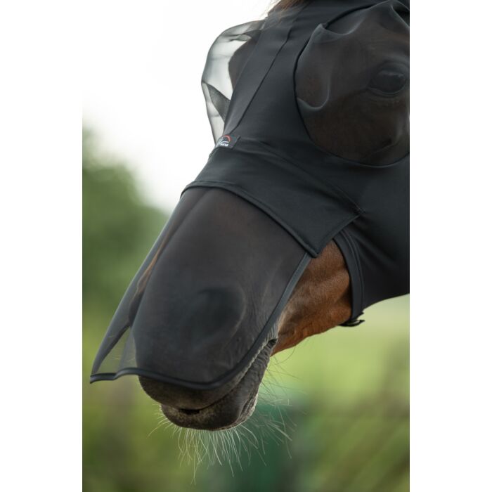 HKM - Masque anti-mouches -Elastic avec protection naseau