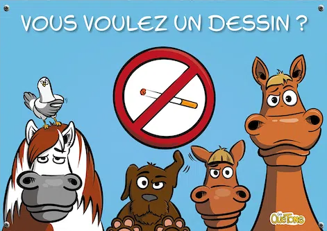 Les Quetons - plaques humoristiques